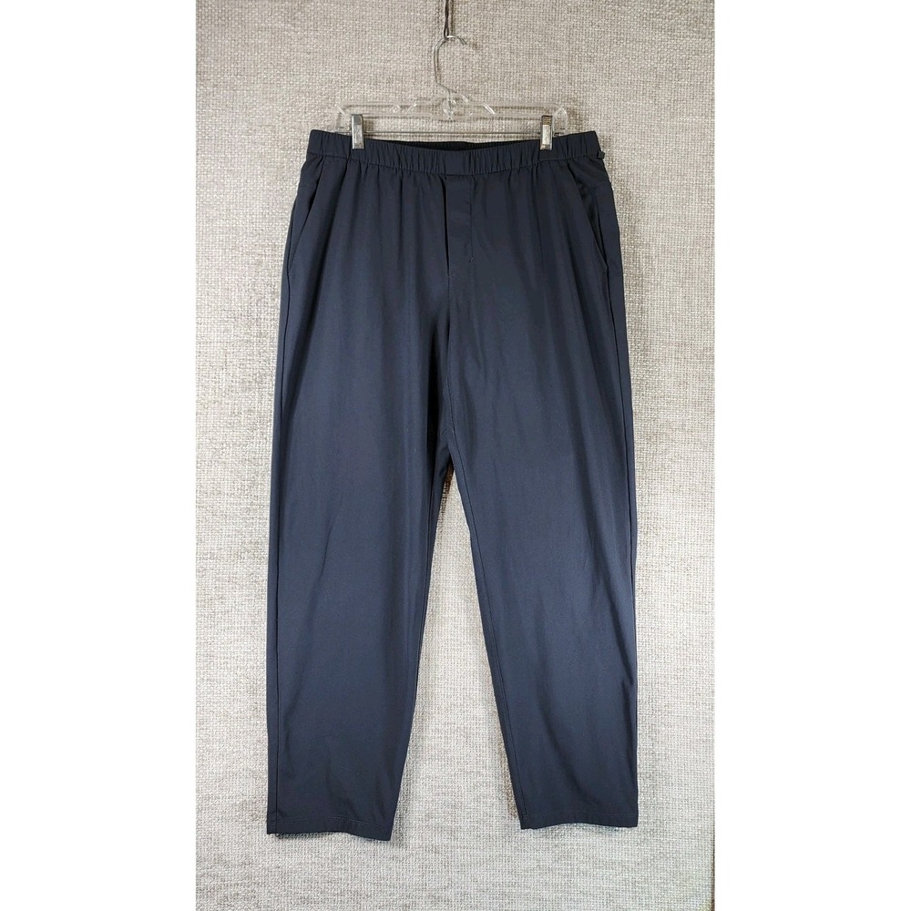 Lululemon Venture Trouser‎ Mens XL Navy Pull On Performance Stretch Drawstring
